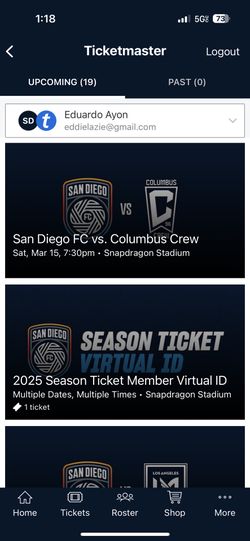 SDFCSeason Ticket Holder. All Home Games Available