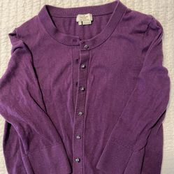 Purple Kate Spade Sweater