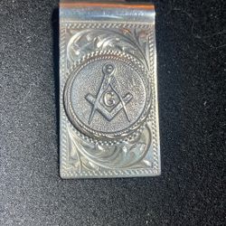 FREE MASON MASONIC 925 SILVER / PLATA