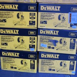Dewalt 7 1/4 sliding chopsaw included battery and charger