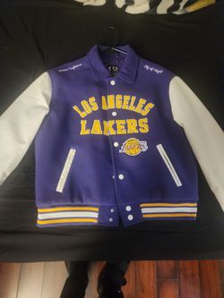 Lakers varsity jacket size medium