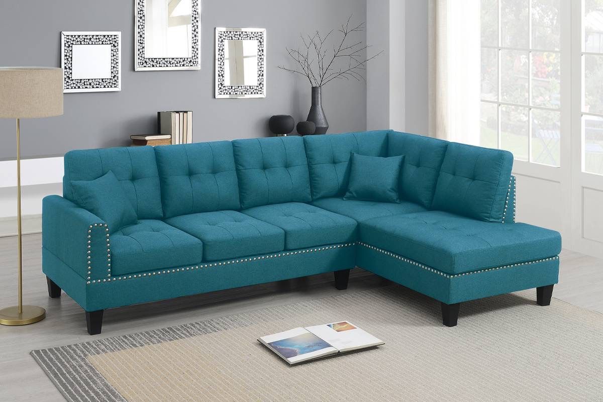 Blue Sectional Sofa