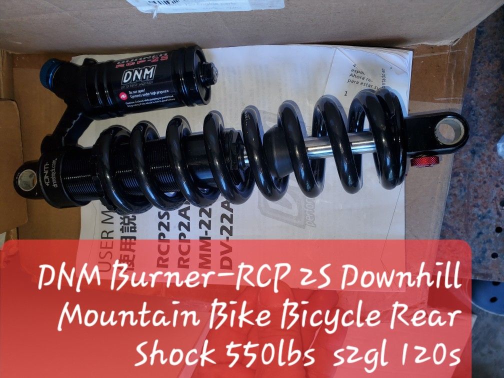 DNM Burner-RCP 2S Downhill Mountain Bike Bicycle Rear Shock 550lbs