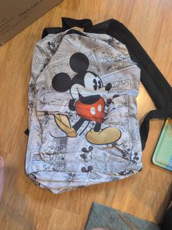 Mickey Mouse Comic Strip Backpack