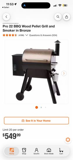 Traeger Pro 22 Smoker