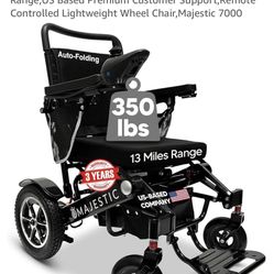 Majestic 7000 Wheelchair 2023 Model 
