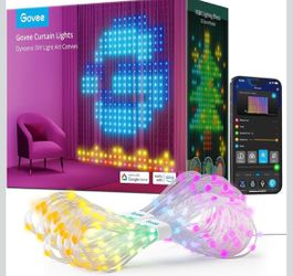 Govee Curtain Lights, Smart LED Color Changing Wall Lights