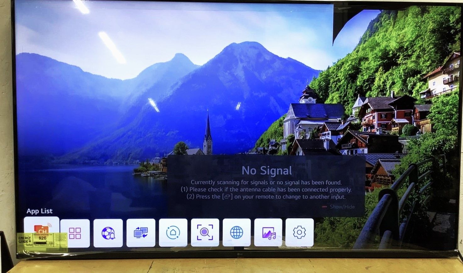 Samsung 65inch 4K TV