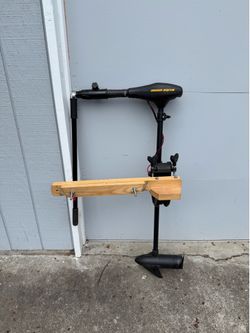 Minn kota 34 lbs endura C2 trolling motor
