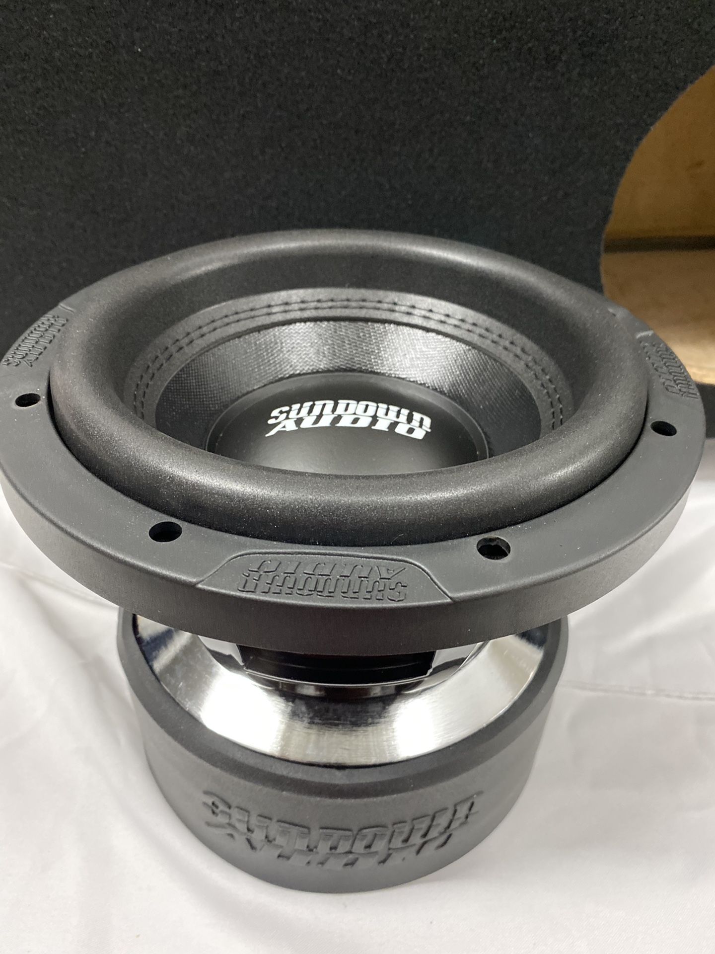 Sundown X8 V3 competition 8 inch sub (NO BOX) JL Audio Kicker Rockford