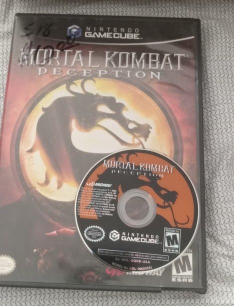 Mortal Kombat Deception Nintendo GameCube Tested