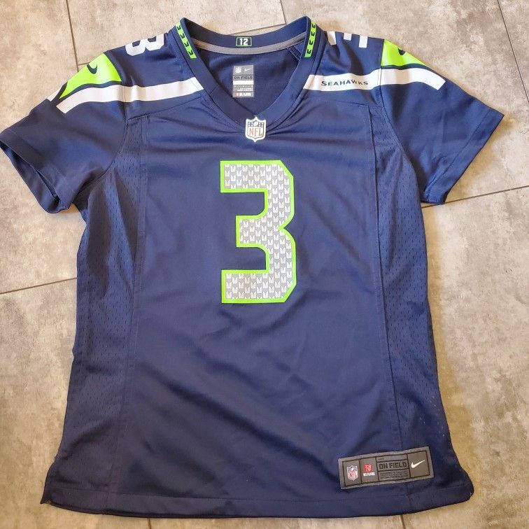 Seahawks Jersey Youth Medium
