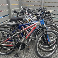 Bicycles For adults teens 26” mountain Bikes professionally Tuned. Ready To Ride $80-$150+ 