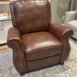 Brown Leather recliner