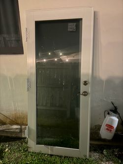 Impact double doors