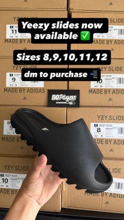Yeezy slides 8,9,10,11,12
