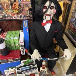 Billy The Puppet W/ Tricycle 