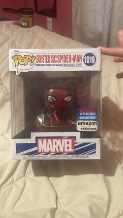 Funko Pop! Marvel Sinister Six Spider-Man #1019 Amazon Exclusive – Box Included