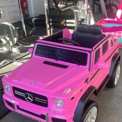 Used Once- Kids Ride On Mercedes Car