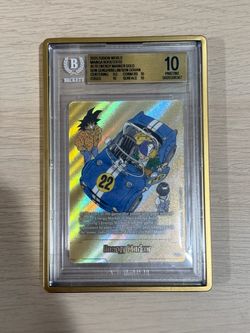 Dragon Ball Fusion World Gold Energy Marker E-76 BGS 10