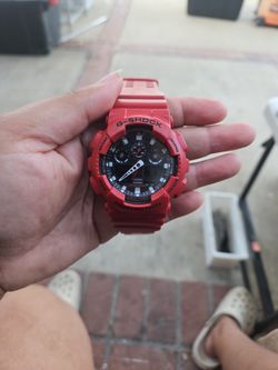 Red G Shock Needs New Battery