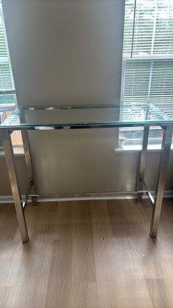 High Top Glass Table