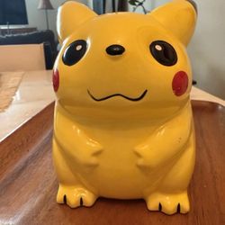 Pokemon PIKACHU 90s Rare Vintage Piggy Bank Collectible