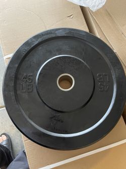 45 Pound Bumper Plates