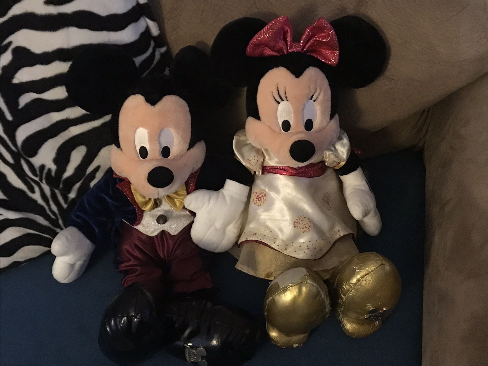 Mickey & Minnie Mouse 50th Anniversary 