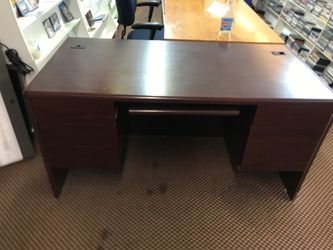 Brown desk