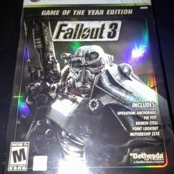 Fallout 3 Game of the Year Edition - XBOX 360 (Complete With All DLCs) 