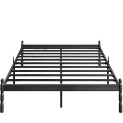 KING 14” METAL BLACK BED FRAME 👇CHECK CROSSROADS PLEASE 