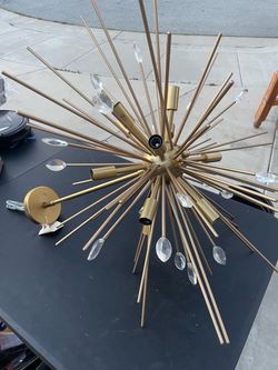 Gold Chandelier
