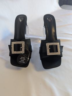 Windsor black heels with tags 7.5 8 and 9 new w tags
