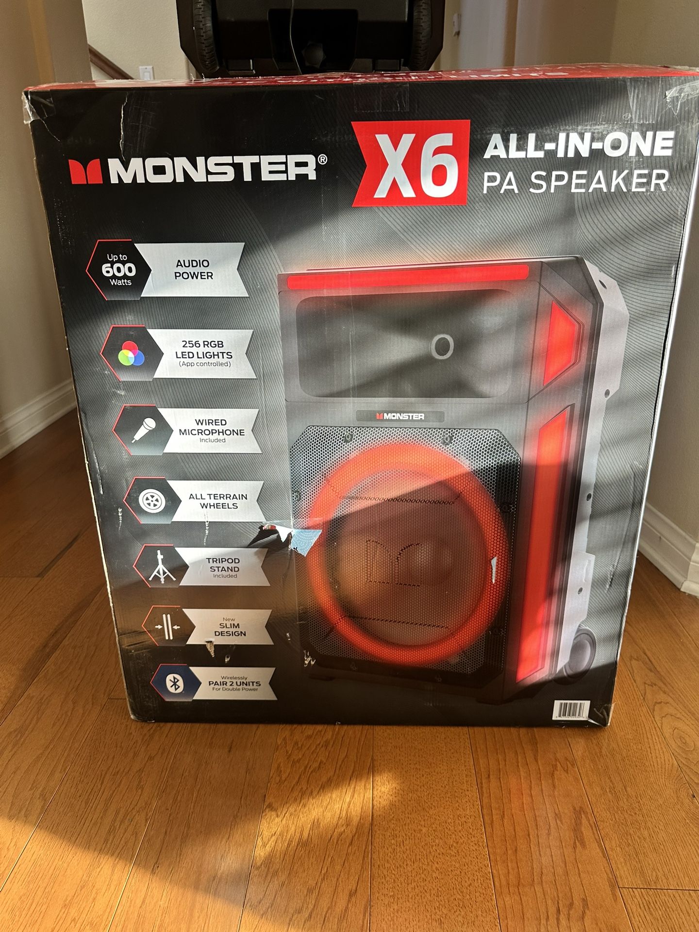 Monster X6 Bluetooth Speaker 