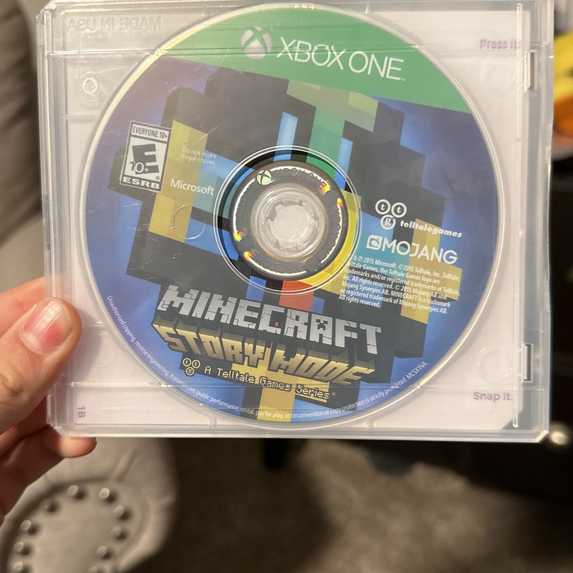 Minecraft Story Mode For Xbox One