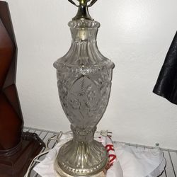 Vintage crystal lamp
