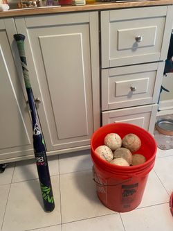 Softballs clincher , bat