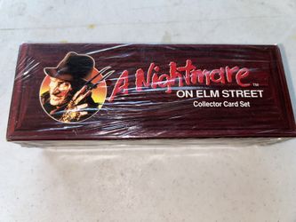 A Nightmare On Elm Street Trading Cards Set 1991