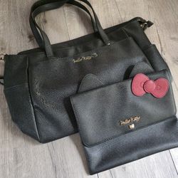 Hello Kitty Purse Handbag Tote Satchel Over The Shoulder Bag Womans Girls Womens Hello Kitty Wallet
