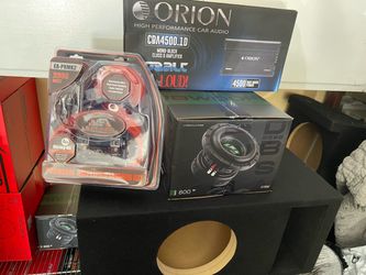 SOUND SYSTEM WITH INSTALLATION $550