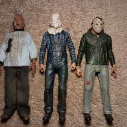 9 Friday The 13th Neca Action Figures