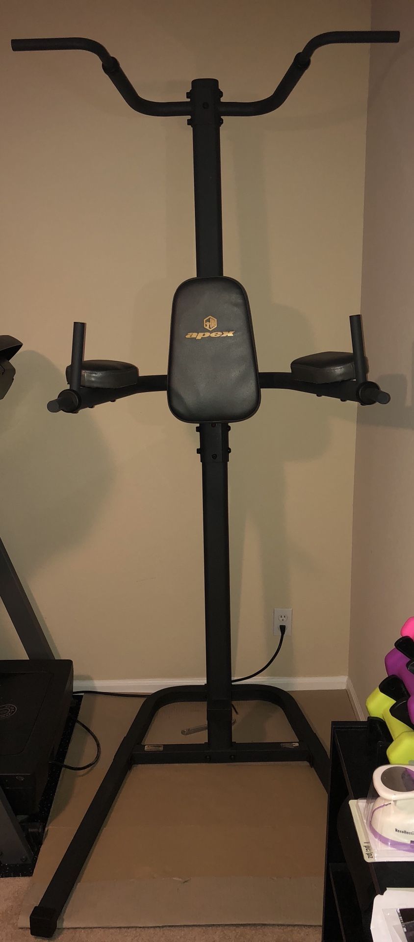 Dip Bar Pull Up Abs Leg Raises Station Apex Power Tower for Sale in FL US OfferUp