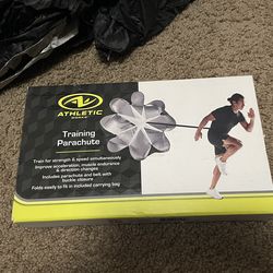 Two Training Parachutes For Speed & Acceleration. One In Box And One Slightly Used But Excellent Shape