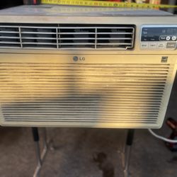 Window-Mounted LG AC Unit 