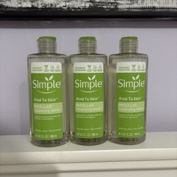 Simple Micellar Cleansing Water
