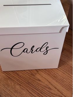 Acrylic Card box
