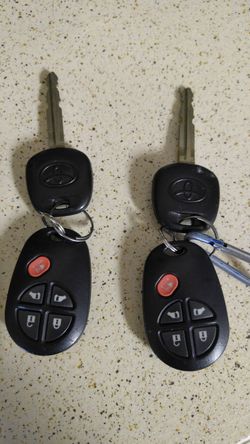 Control keyless toyota sienna