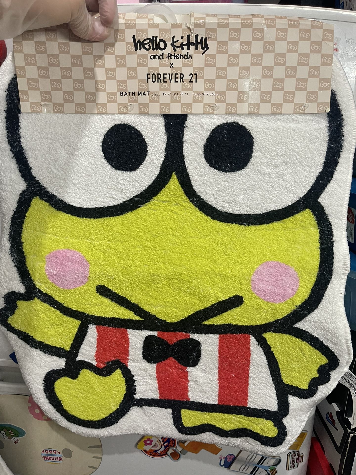 SANRIO KEROPPI BATH MAT