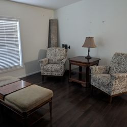 Two lazy boy Half Recliner Chairs.